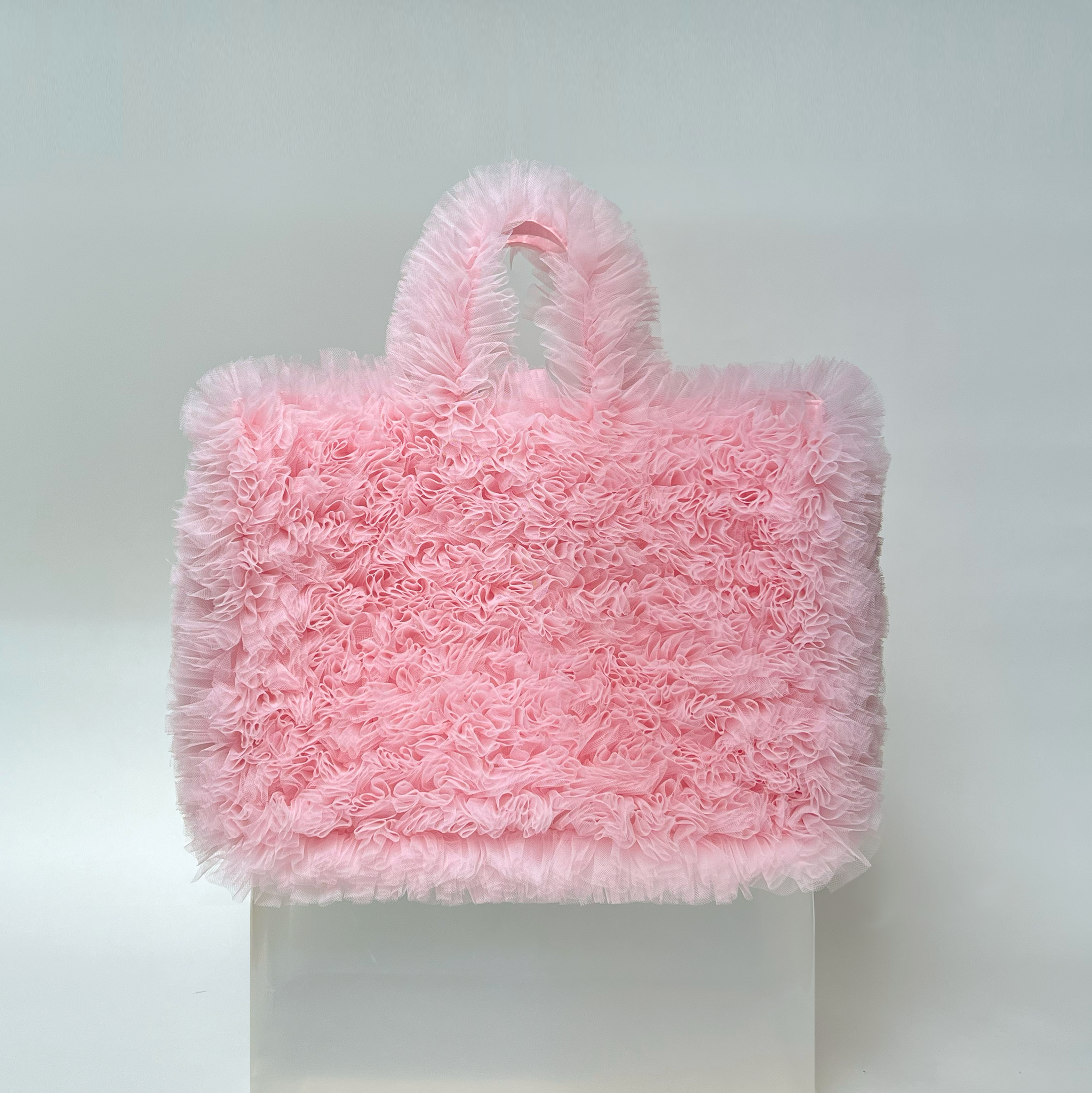 Ruffled shopper bag / backpack