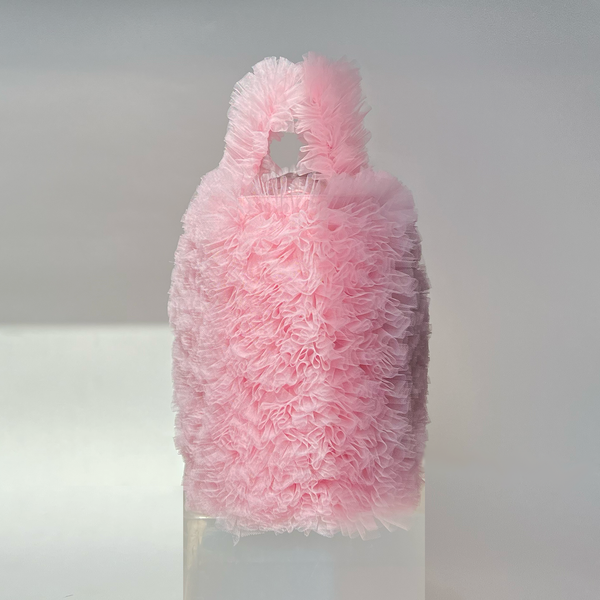 Ruffled shopper bag / backpack