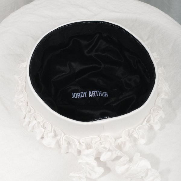 Off white sailor hat