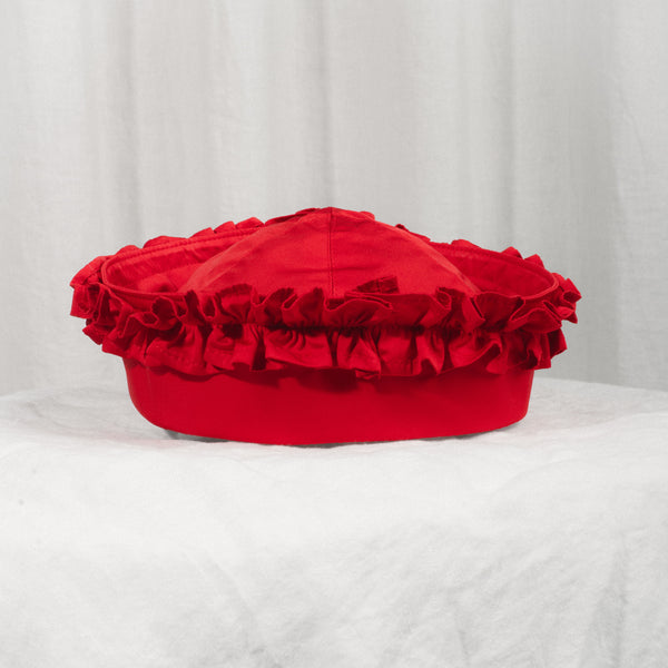 Red sailor hat